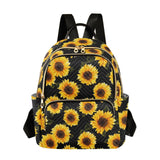 ALAZA Beautiful Sunflower Women Backpack Purse Ladies Fashion Shoulder Bag Daypack Travel Bag 7.5L