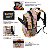 ALAZA Cute Tigers on Pink Backpack for Students Boys Girls School Bag Travel Daypack