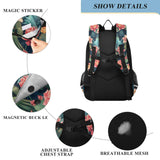ALAZA Hand Drawn Cactus Travel Laptop Backpack, 17 inch Large Laptops Backpack Business Computer Bag Casual Daypack for Women Men