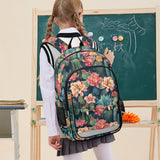 ALAZA Hand Drawn Cactus Travel Laptop Backpack, 17 inch Large Laptops Backpack Business Computer Bag Casual Daypack for Women Men