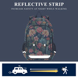 ALAZA Hand Drawn Cactus Travel Laptop Backpack, 17 inch Large Laptops Backpack Business Computer Bag Casual Daypack for Women Men