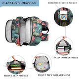 ALAZA Hand Drawn Cactus Travel Laptop Backpack, 17 inch Large Laptops Backpack Business Computer Bag Casual Daypack for Women Men