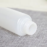ALINK Travel Size Plastic Empty Toiletry Bottles, 30ml (1 oz) Pack of 6 Liquid Containers with Labels