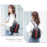 Alovhad Pu Leather Mini Backpack For Women Purse Cute Daypack Bag Fashion Shoulder Bag (A - Small Black)