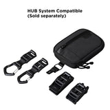 ALPAKA Admin Pouch Pro EDC Organizer - Small Tool Pouch with Smooth Zipper, Weatherproof Storage for Electronics, Cables, Travel Accessories - Black Axogrid 300D Fabric