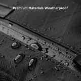 ALPAKA Admin Pouch Pro - EDC Organizer - Small Tool Pouch with Smooth Zipper, Weatherproof X - Pac Fabric, Electronics Storage for Travel - Black X - Pac X42 Material