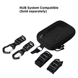ALPAKA Admin Pouch Pro - EDC Organizer - Small Tool Pouch with Smooth Zipper, Weatherproof X - Pac Fabric, Electronics Storage for Travel - Black X - Pac X42 Material