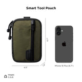 ALPAKA Admin Pouch Pro EDC Organizer - Small Tool Pouch with Smooth Zipper, Weatherproof X - Pac Fabric, Electronics Storage for Travel - Olive Green X - Pac X42 Material