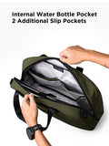 ALPAKA Bravo Brief - 16 Inch Laptop Briefcase, Green Computer Bag with Weatherproof Axoflux 400D Fabric, Messenger Bag for Men and Women, Business Shoulder Bag for Work Travel