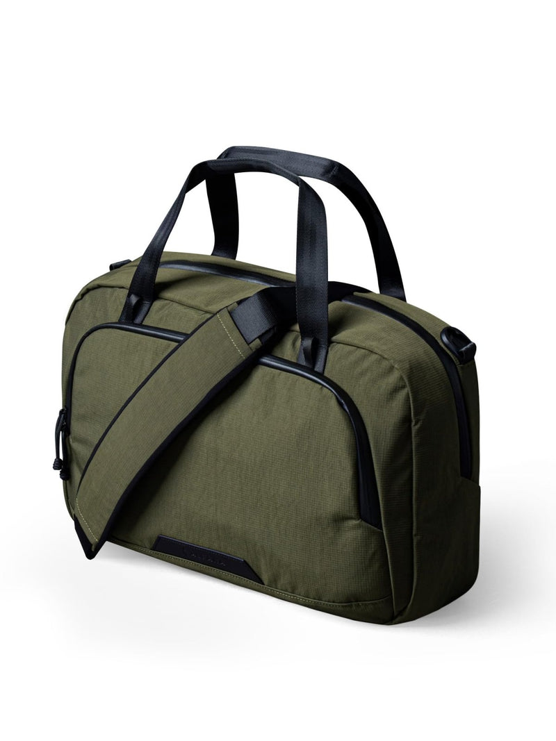 ALPAKA Bravo Brief - 16 Inch Laptop Briefcase, Green Computer Bag with Weatherproof Axoflux 400D Fabric, Messenger Bag for Men and Women, Business Shoulder Bag for Work Travel