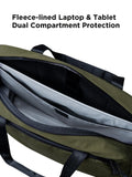 ALPAKA Bravo Brief - 16 Inch Laptop Briefcase, Green Computer Bag with Weatherproof Axoflux 400D Fabric, Messenger Bag for Men and Women, Business Shoulder Bag for Work Travel