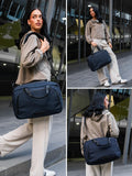 ALPAKA Bravo Brief - 16 Inch Laptop Briefcase, Moonlight Blue Computer Bag with Weatherproof Axoflux 400D Fabric, Messenger Bag for Men and Women, Business Bag for Work Travel