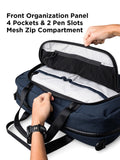 ALPAKA Bravo Brief - 16 Inch Laptop Briefcase, Moonlight Blue Computer Bag with Weatherproof Axoflux 400D Fabric, Messenger Bag for Men and Women, Business Bag for Work Travel