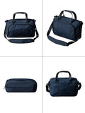 ALPAKA Bravo Brief - 16 Inch Laptop Briefcase, Moonlight Blue Computer Bag with Weatherproof Axoflux 400D Fabric, Messenger Bag for Men and Women, Business Bag for Work Travel
