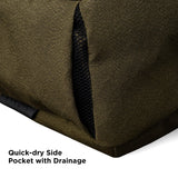 ALPAKA Bravo Tote Bag for 16 Inch MacBook Pro – Weatherproof 16 Inch Laptop Briefcase for Men & Women, Work Travel Tote with Adjustable Shoulder Strap, Army Green Axoflux 600D