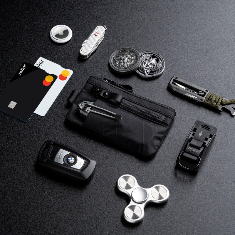 ALPAKA Bravo Totepack 13L and Zip Pouch Pro - Convertible Backpack Tote For Men, Laptop Tote Bag for Women Fits a 16 - Inch Macbook Pro - Minimalism Zipper Wallet - RFID Blocking ID Card Holder