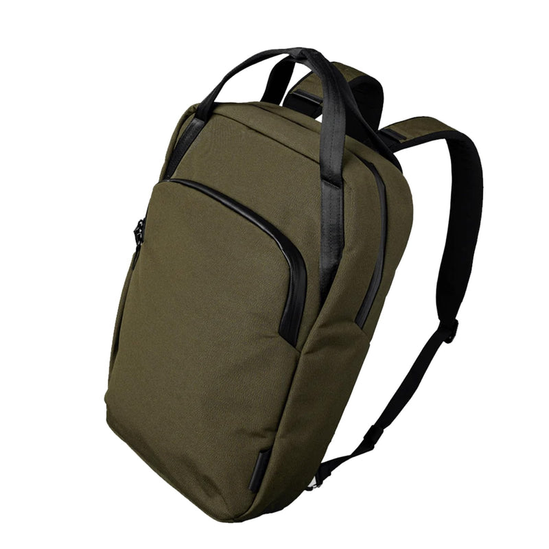ALPAKA Bravo Totepack 13L - Convertible Backpack Tote For Men, Laptop Tote Bag for Women Fits a 16 - Inch Macbook Pro - Travel Bag with Weatherproof Fabric Helps Ensure Optimal Protection,Axoflux Green