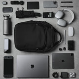 ALPAKA Bravo Totepack 13L - Convertible Backpack Tote For Men, Laptop Tote Bag for Women Fits a 16 - Inch Macbook Pro - Travel Bag with Weatherproof Fabric Helps Ensure Optimal Protection,Axoflux Black