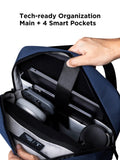 ALPAKA Bravo Totepack 13L - Convertible Backpack Tote For Men, Laptop Tote Bag for Women Fits a 16 - Inch Macbook Pro - Travel (Blue)