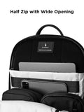 ALPAKA Elements Backpack Pro 24L - Black Laptop Backpack Fits 16'' Laptop with Dual Bottle Pockets, Travel Backpack for Men, Weather - Resistant 400D Axoflux Fabric for Business or College