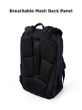 ALPAKA Elements Backpack Pro 24L - Moonlight Blue Laptop Backpack Fits 16'' Laptop with Dual Bottle Pockets, Travel Backpack for Men, Weather - Resistant 400D Axoflux Fabric for Business or College