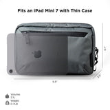 ALPAKA Elements Tech Case - Travel Organizer Pouch for Electronics, Cables, EDC with Weatherproof Fabrics, YKK Zippers(Slate Grey VX21)