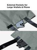 ALPAKA Elements Tote 9L - Small Tote Bag for Commute & School, Fits 11” Laptop/iPad Pro, Foldable, Waterproof, Magnetic Closure, Bottle Pocket