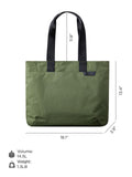 ALPAKA Elements Tote Bag 14.5L - Travel Totes with Durable, Foldable, Self - Standing, 6 Internal Pockets, Magnetic Suction wtihout Zipper, Weatherproof Fabric for Daily Shoulder Bag