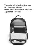 ALPAKA Essential Backpack 16L Lightweight Laptop Backpack Black