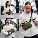 ALPAKA Flight Pouch Pro - 0.7L Sling Crossbody Bag with with RFID Card Slots, Passport Holder, Weatherproof Travel Crossbody Purse