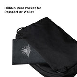 ALPAKA Flight Sling Bag 1L - Small Men's Crossbody Bag with Adjustable & Detachable Shoulder Strap - Tech Organizer Travel case, Waterproof Phone holder, Compact Bag, Black Axoflux 210D