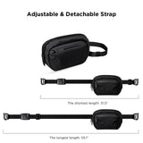 ALPAKA Go Sling Nano 1.6L Compact Camera Sling Bag for Men - Small EDC Crossbody Bags for Point & Shoot Cameras - Weatherproof Shoulder Bag with Detachable Strap (8.6"x5.3"x3.2") - Black X - Pac VX21