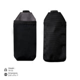 ALPAKA HUB Sunglasses Pouch - Microfibre Lined Stretch Holder with Anti Scratch Nylon 840D Weatherproof Fabric Travel Glasses Small Organizer Men & Women - HUB Clip Attaches Backpack Strap