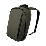 ALPAKA Metro Backpack, 12L Compact Commuter Bag for Thin 14" Laptops - Durable Fleece - lined Sleeve, Wide Top Access, Weatherproof Green Axogrid 210D with Stylish Subtle Checkered Texture for Daily Use