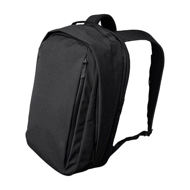 ALPAKA Metro Backpack Pro for Men 24L - Fits 16" Laptop Business Travel Backpack with YKK Zippers, MOD Key Leash & Luggage Pass - through, Durable Padded and Weatherproof Work Bag,Axoflux 600D (Black)