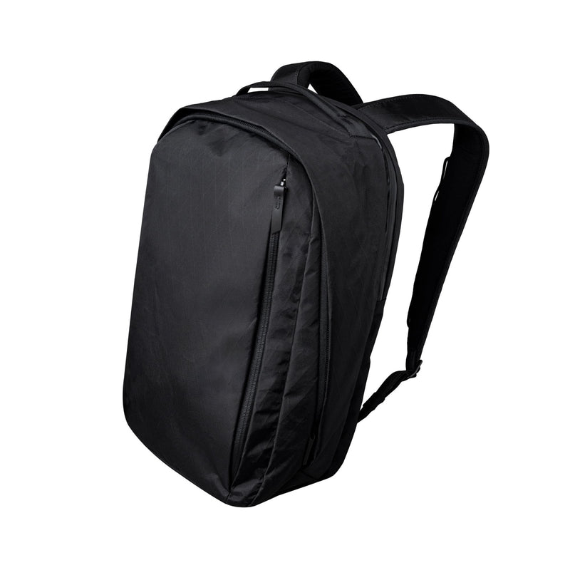 ALPAKA Metro Backpack Pro for Men - Fits 16" Laptop Business Travel Backpack with YKK Zippers, MOD Key Leash & Luggage Pass - through, Padded and Weatherproof X - pac Material Work Bag (Black)