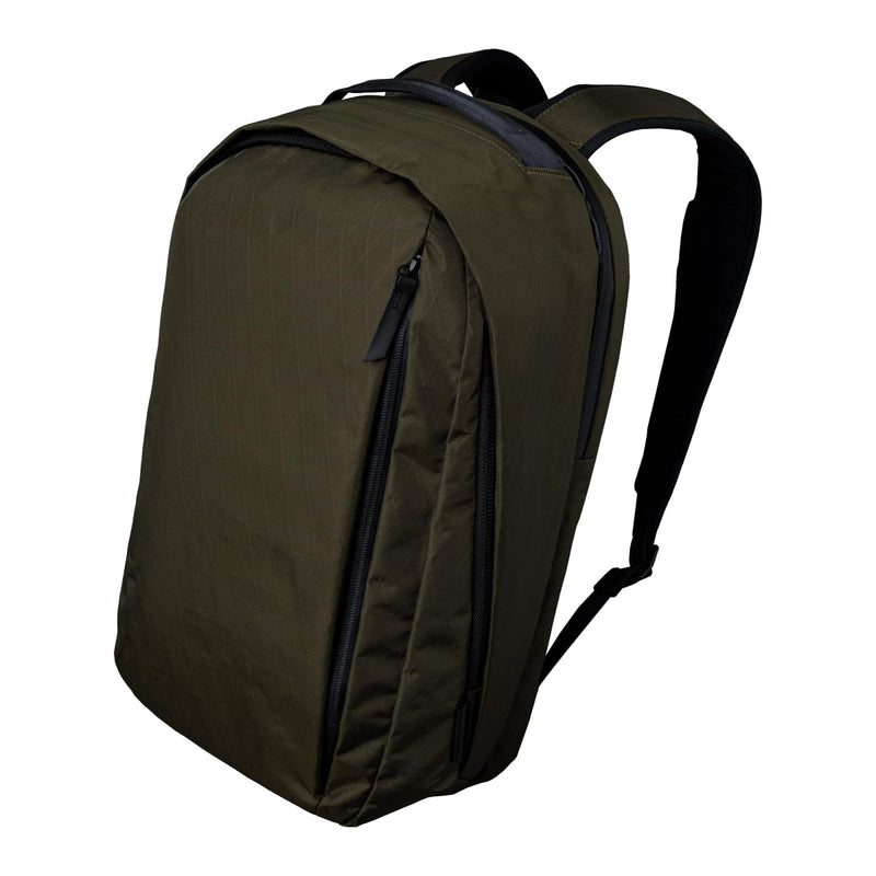 ALPAKA Metro Backpack Pro for Men - Fits 16" Laptop Business Travel Backpack with YKK Zippers, MOD Key Leash & Luggage Pass - through, Weatherproof X - pac Material Work Bag(Olive Green)