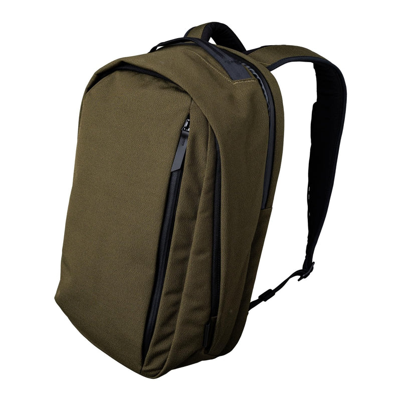 ALPAKA Metro Backpack Pro for Men - Fits 16" Laptop Business Travel Backpack with YKK Zippers, MOD Key Leash,Axoflux 600D (Army Green)
