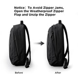 ALPAKA Metro Backpack,12L Small commuter Backpack - Fits Most 14" Laptops - Soft - touch fleece - lined device sleeve (Black)