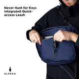 ALPAKA Metro Backpack,12L Small Work Backpack - Fits Most 14" Laptops, Soft - touch fleece - lined Sleeve, Weatherproof YKK Zipper Laptop Bag