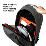 ALPAKA Metro Backpack,12L Small Work Backpack - Fits Most 14" Laptops, Soft - touch fleece - lined Sleeve, Weatherproof YKK Zipper Laptop Bag