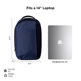 ALPAKA Metro Backpack,12L Small Work Backpack - Fits Most 14" Laptops, Soft - touch fleece - lined Sleeve, Weatherproof YKK Zipper Laptop Bag