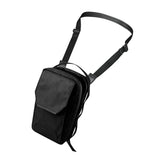 ALPAKA Modular Sling V2 - Mini Sling Bag for Phone, Magnetic Quick Access, EDC Crossbody Bag with Adjustable Strap, Black X - Pac VX21 Weatherproof Fabric