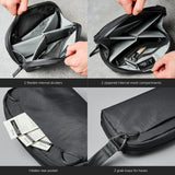 ALPAKA Toiletry Bag - Comes with a Shoulder and Wrist Strap - 2 Internal Dividers and 2 Mesh Pockets - Doubles as EDC Pouch - Optimally Sized Accordion - Style Toiletry Bag For Men
