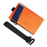 ALPAKA Zip Clutch Hot Orange X - Pac VX25 - Functions as Zipper Wallet and EDC Carrier - Weatherproof and RFID Blocking Material - 3 External Slots for EDC Gear - 3 Inside Pockets