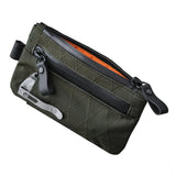 ALPAKA Zip Pouch Pro and HUB Carabiner(L) - Zipper Wallet - RFID Blocking Material - Three Multi - tool Slots - Holds 4 - 12 Cards ; Quick Release Keychain with Magnetic Belt Clip - EDC Carabiner