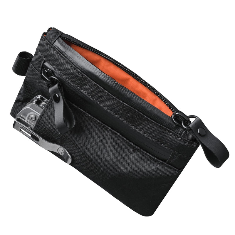 ALPAKA Zip Pouch Pro Black X - Pac VX21 - Minimalism Zipper Wallet - RFID Blocking ID Card Holder - Men’s Wallet with YKK Zippers, Multi - tool Slot, Holds 4 - 12 Cards, Weather Resistant Fabric