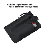 ALPAKA Zip Pouch Pro Black X - Pac VX21 - Minimalism Zipper Wallet - RFID Blocking ID Card Holder - Men’s Wallet with YKK Zippers, Multi - tool Slot, Holds 4 - 12 Cards, Weather Resistant Fabric
