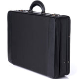 Alpine Swiss Mens Briefcase | Hard Side Business Case | Expandable Attache Case For Men | Dual Combination Locks | Padded Interior | Multi Organizer Pockets | Manufacturer’s Warranty