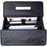 Alpine Swiss Rolling Briefcase | Laptop Bag For Men & Women | Hard Side Catalog Case on Wheels | Legal Size File Dividers | Lawyers Attache Case | Carry - On Overnight Business Travel Bag